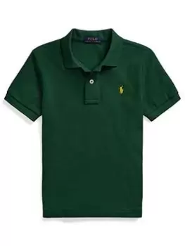 Image of Ralph Lauren Boys Polo Shirt - Hunt Club Green, Dark Green, Size 3 Years