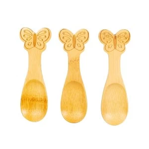 Image of Sass & Belle Butterfly Bamboo Spoons - Set of 3