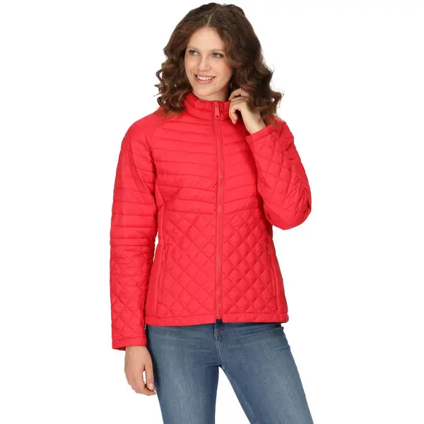 Image of Regatta Womens Tulula Full Zip Quilted Padded Jacket 12 - Bust 36' (92cm)