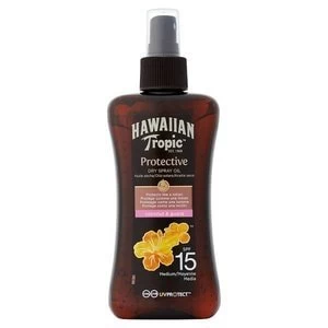 Image of Hawaiian Tropic Protective Dry Oil SPF15 200ml