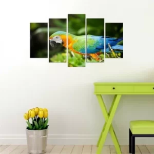 Image of 5MX-39 Multicolor Decorative MDF Painting (5 Pieces)