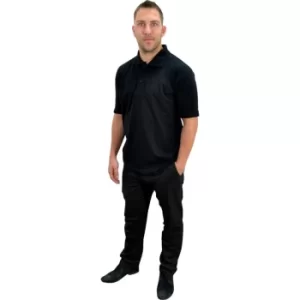 Image of Polo Shirt, Black (S)