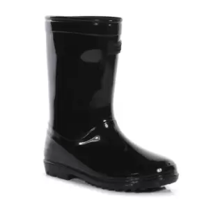 Image of Regatta Wenlock Junior Welly - Black