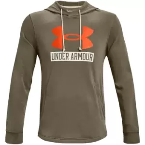 Image of Under Armour Armour Rival Terry Hoodie Mens - Green