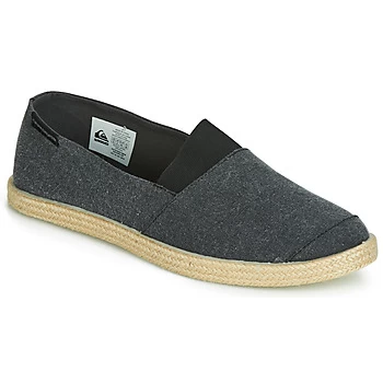 Image of Quiksilver ESPADRILLED M SHOE SBKM mens Espadrilles / Casual Shoes in Black,12