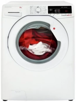 Image of Hoover DXOA68LW3 8KG 1600RPM Washing Machine