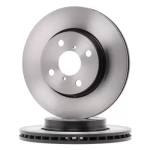 Image of TRW Brake disc TOYOTA,DAIHATSU DF4842 435120D060,435120D060000,435120D060 Brake rotor,Brake discs,Brake rotors