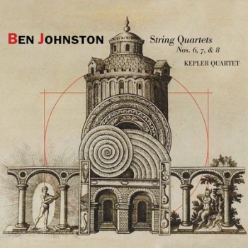 Image of Ben Johnston String Quartets Nos 6 7 & 8 by Ben Johnston CD Album