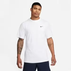 Image of Nike Dri-FIT UV Hyverse Mens Short-Sleeve Fitness Top - White