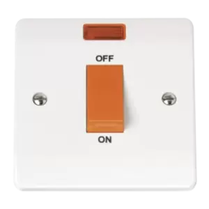 Image of 1-GANG45A D/P SWITCH WITH NEON