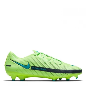 Image of Nike Phantom GT Academy FG Football Boots - Lime/AquaMarine