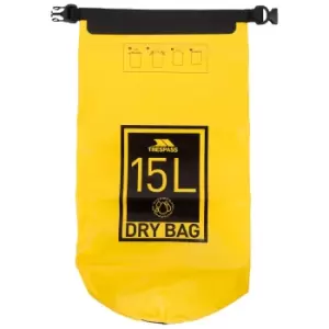 Image of Trespass Sunrise 15L Dry Bag (One Size) (Sunshine Yellow)