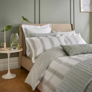 Image of Bedeck of Belfast Yuna Single Duvet Cover, Sage
