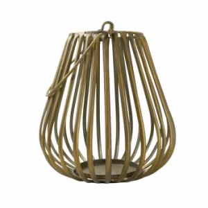 Image of Medium Teardrop Lantern bronze