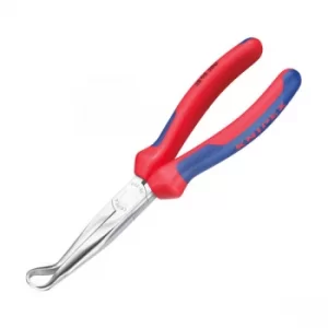 Image of Knipex 38 95 200 Bent Mechanic's Pliers 200mm