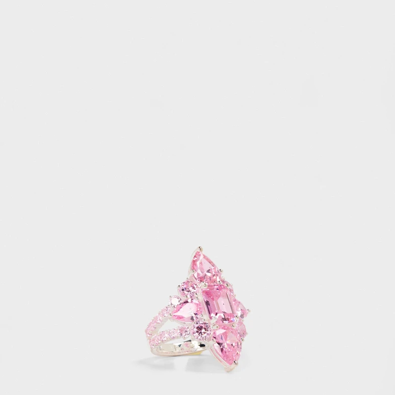 Image of Thomas Sabo Cocktail Ring Pink female 54