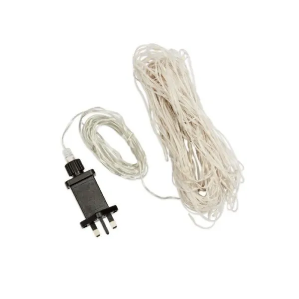 Image of 2.1m 300 LED Indoor Outdoor Party Curtain Christmas Lights in Multi-Coloured