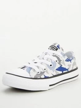 Image of Converse Chuck Taylor All Star Ox Shark Bite Childrens Trainers