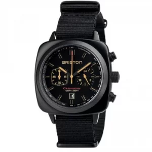 Image of Briston Clubmaster Sport Quartz Chronograph Mens Watch 18142.PBAM.BS.4.NB