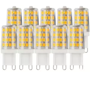 Image of 3 Watts G9 LED Bulb Clear Capsule Cool White Dimmable, Pack of 10