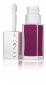 Image of Clinique Pop Liquid Matte Lip Colour Primer Black Licorice Pop