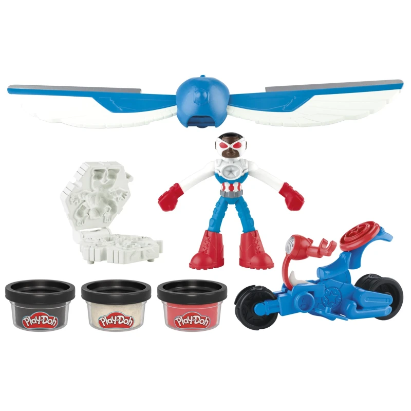 Image of PLAY-DOH Play-Doh Captain America Motor Slicer