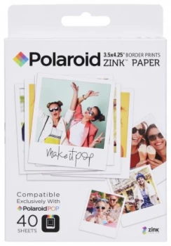 Image of Polaroid Zinc Refill Paper 40 Pack