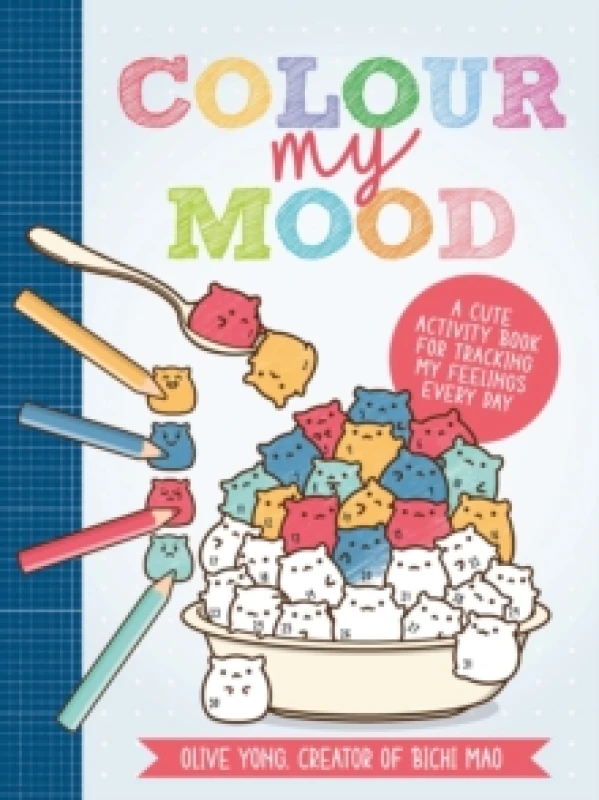 Image of Olive Yong (Creator of Bichi Mao) Colour My Mood Paperback Book Multi