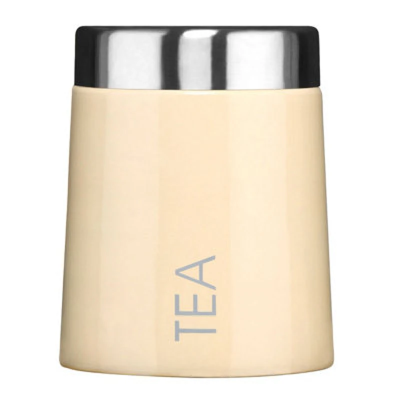 Image of Premier Housewares Maison by Premier Madison Tea Canister Cream