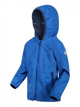 Image of Boys, Regatta Peppa Reflective Active Shell - Blue, Pink, Size 2-3 Years