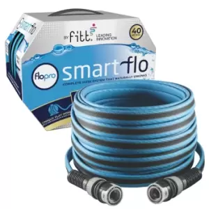 Image of Flopro Fitt Force Complete Gardenhose Set Kink-resistant Commercial Grade 40M
