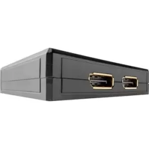 Image of LINDY 2 Port DisplayPort 1.2 Bidirektionaler Switch 2+2 ports DisplayPort switch bidirectional operation 3840 x 2160 p