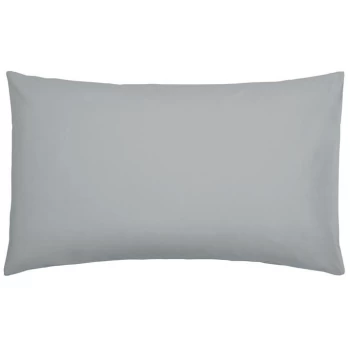 Image of Bedeck of Belfast Bedeck of Belfast 200TC Pima Plain Dye Standard Pillowcases - GREY