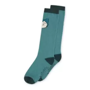 Image of Pokemon Knee High Socks Snorlax 39-42