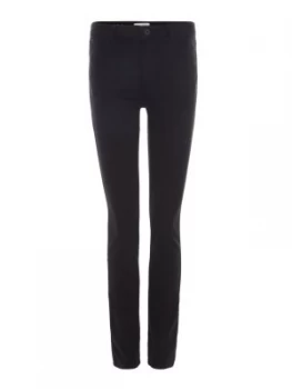 Image of DL1961 Farrow High Rise Jeans In Hail Black