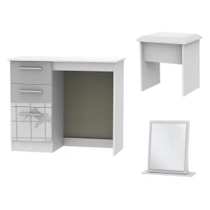 Image of Robert Dyas Goodland Ready Assembled 3 Piece Dressing Set