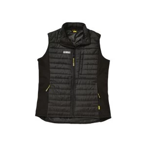 Image of DEWALT Force Black Lightweight Padded Gilet - XXXL (56in)