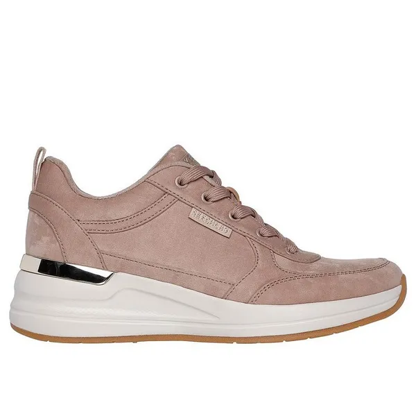 Image of Skechers Womens Billion 2 Prissy N Plush Trainers UK Size 8 (EU 41) Taupe SKE2338-TPE-8