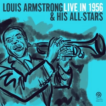 Image of Louis Armstrong & His All-Stars - Live in 1956 (Allentown, PA) Vinyl