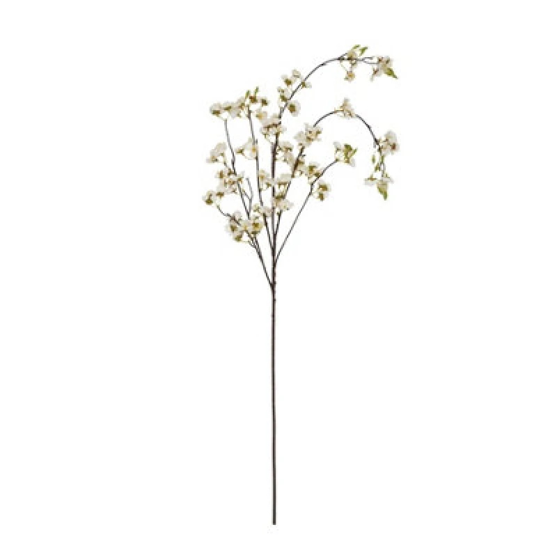 Image of Hill Interiors Japanese Blossom Artificial Flower White (One Size)