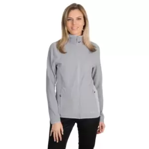 Image of Womens Trespass Kelsey DLX Fleece (XXL) (Platinum)