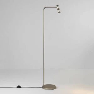 Image of LED 1 Light Floor Lamp Matt Nickel