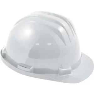 Image of White Standard Safety Helmet