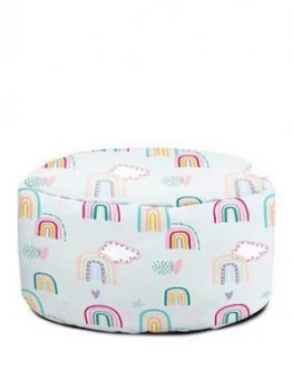 Image of Rucomfy Rainbow Sky Children'S Footstool