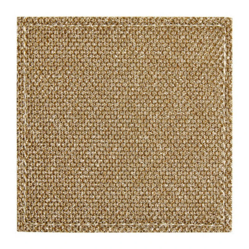 Image of Premier Housewares Set Of 4 Glitter Coasters Gold
