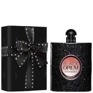 Image of Yves Saint Laurent Black Opium Pre-Wrapped Christmas 2021 Edition Eau de Parfum For Her 150ml