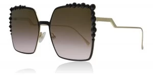Image of Fendi FF0259/S Sunglasses Black 2O5 60mm
