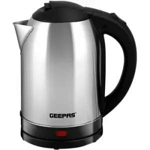 Image of Geepas 1400W Electric Kettle Safety Lock, Boil Dry Protection & Auto Shut Off Feature Heats up Quickly & Easily Boiler for Hot Water & Tea, Coffee