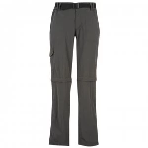 Image of Karrimor Aspen Zip Off Trousers Ladies - Charcoal
