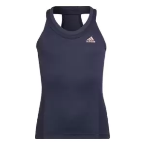 Image of adidas Club Tennis Tank Top Kids - Shadow Navy / Wonder Mauve